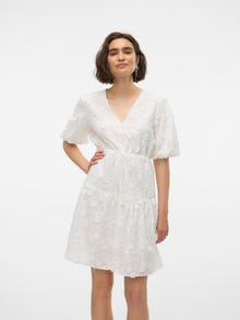 Vero Moda VMPUNA Kurzes Kleid -Snow White - 10316371