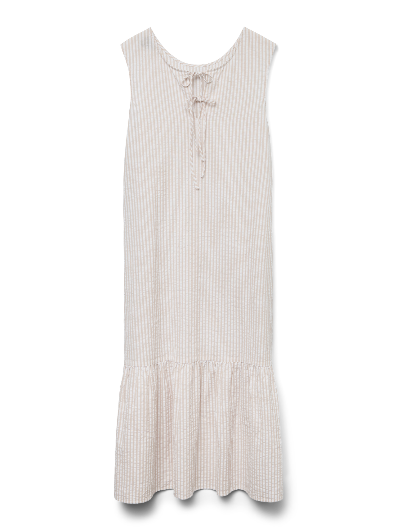 Vero Moda VMMOLLY Lange jurk -Irish Cream - 10316384