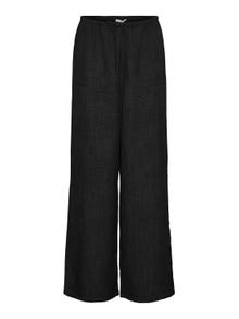 Vero Moda VMMELANEY High waist Trousers -Black - 10316385