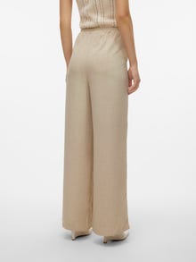 Vero Moda VMMELANEY Hohe Taille Hose -Overcast - 10316385