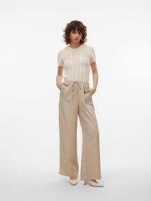Vero Moda VMMELANEY Hohe Taille Hose -Overcast - 10316385