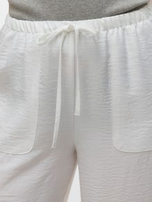 Vero Moda VMMELANEY High waist Trousers -Snow White - 10316385