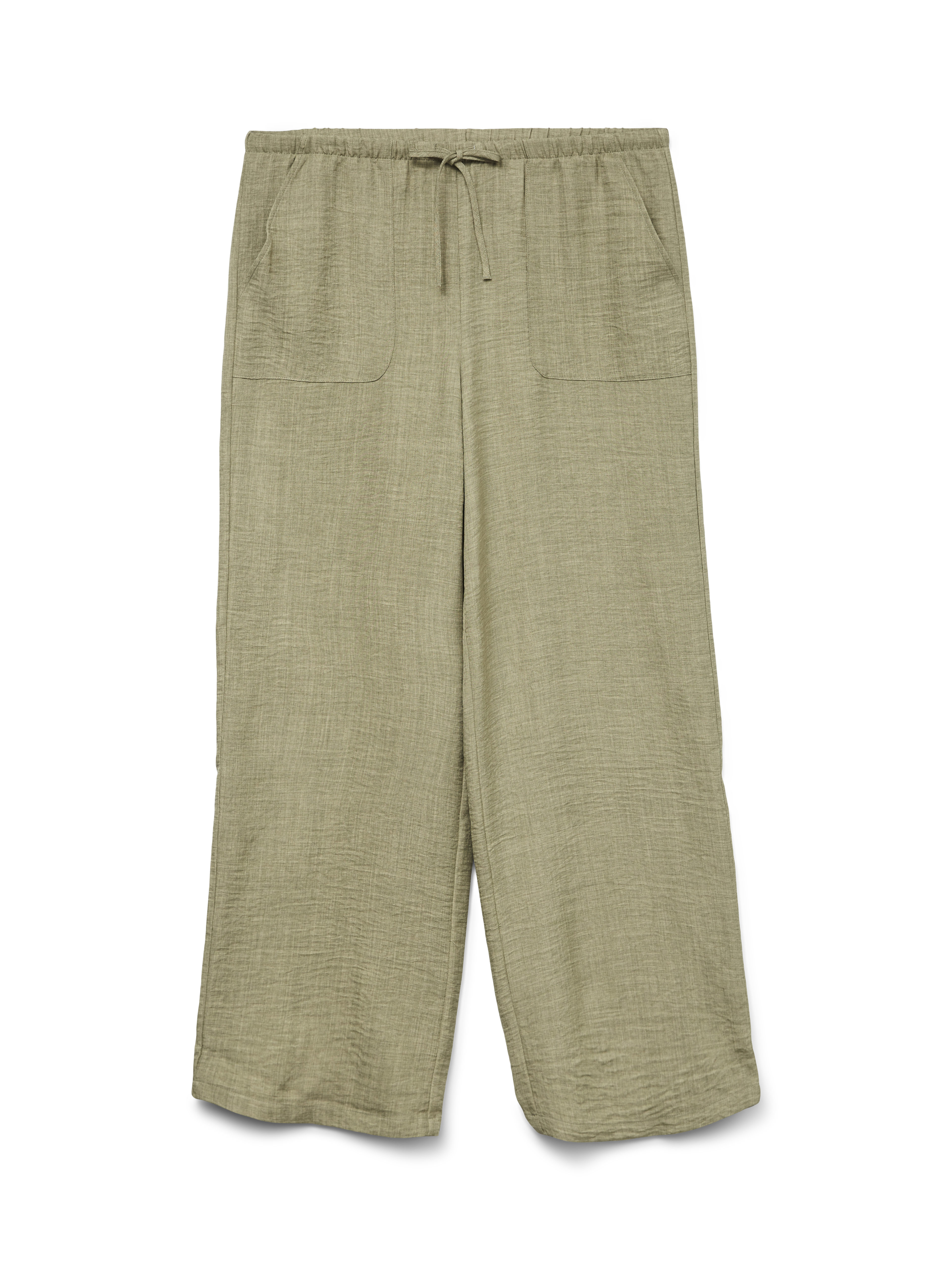 VMMELANEY Hohe Taille Hose | Mittelgrün | Vero Moda®