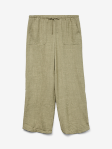 Vero Moda VMMELANEY Høy midje Bukser -Laurel Wreath - 10316385