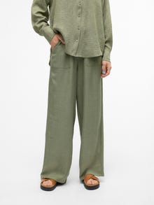 Vero Moda VMMELANEY Cintura alta Pantalones -Laurel Wreath - 10316385