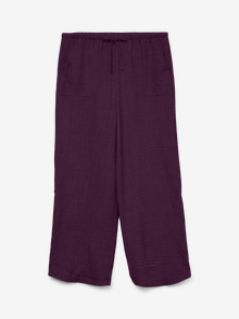 Vero Moda VMMELANEY Vita alta Pantaloni -Winetasting - 10316385