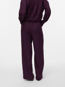 Vero Moda VMMELANEY Taille haute Pantalons -Winetasting - 10316385