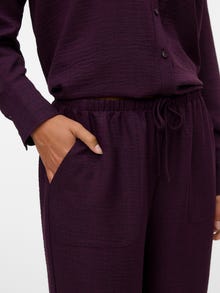 Vero Moda VMMELANEY Taille haute Pantalons -Winetasting - 10316385