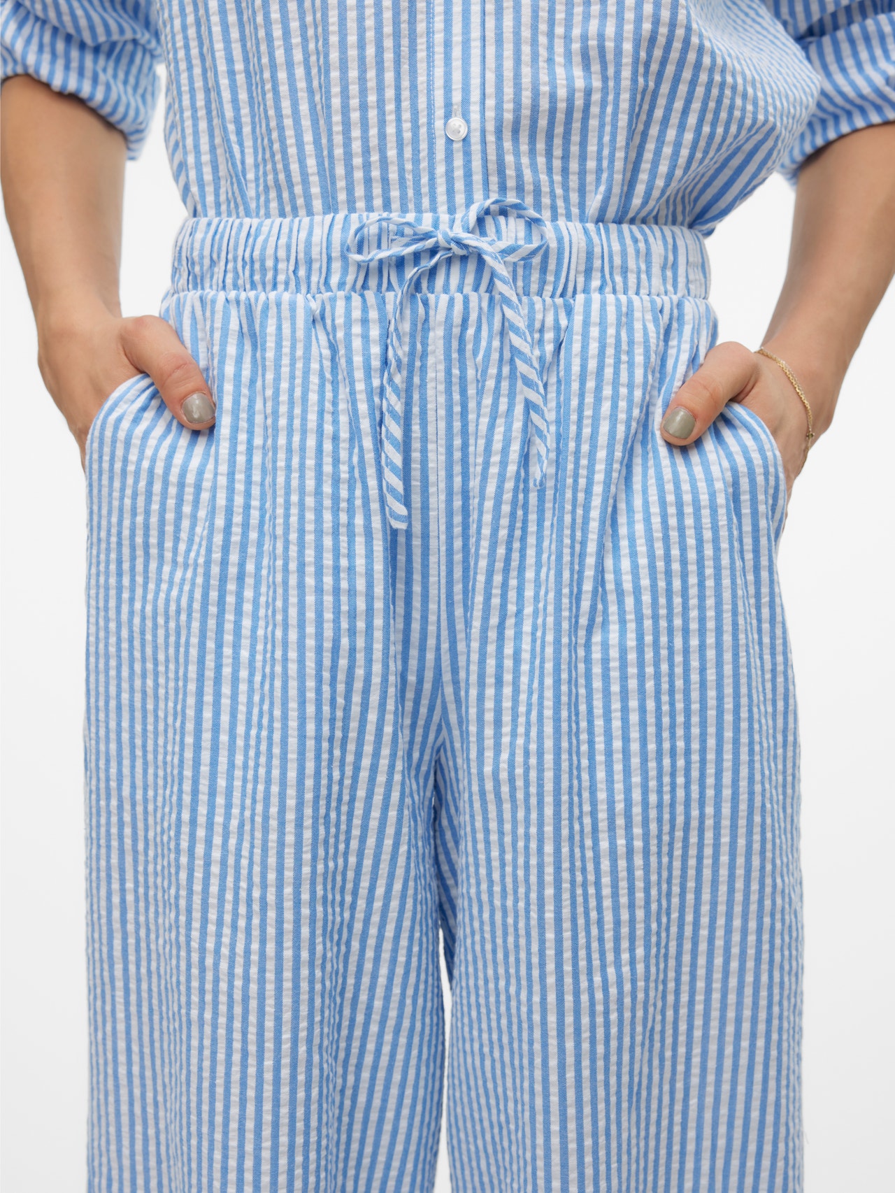 Vero Moda VMMOLLY Pantaloni -Vista Blue - 10316388