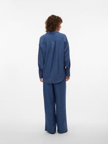 Vero Moda VMMELANEY Hemd -Dark Denim - 10316389