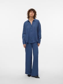 Vero Moda VMMELANEY Hemd -Dark Denim - 10316389