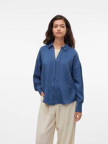 Vero Moda VMMELANEY Camisas -Dark Denim - 10316389