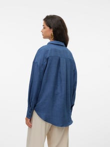 Vero Moda VMMELANEY Camisas -Dark Denim - 10316389