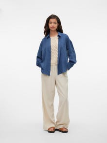 Vero Moda VMMELANEY Camisas -Dark Denim - 10316389