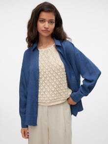Vero Moda VMMELANEY Camisas -Dark Denim - 10316389