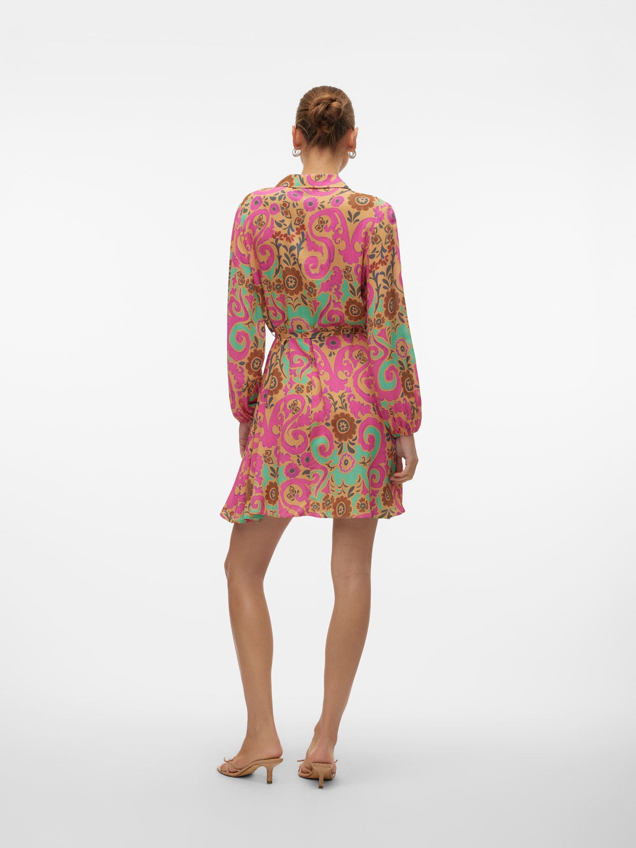 Vero Moda VMSOFIE Kort kjole -Raspberry Rose - 10316390