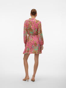 Vero Moda VMSOFIE Kort kjole -Raspberry Rose - 10316390