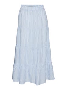 Vero Moda VMMOLLY Lång kjol -Vista Blue - 10316395