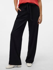 Vero Moda VMLIVA Wysoka talia Spodnie -Black - 10316431