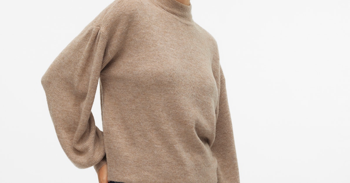 VMNEWRUBELLEFILE Pullover | Hellbraun | Vero Moda®