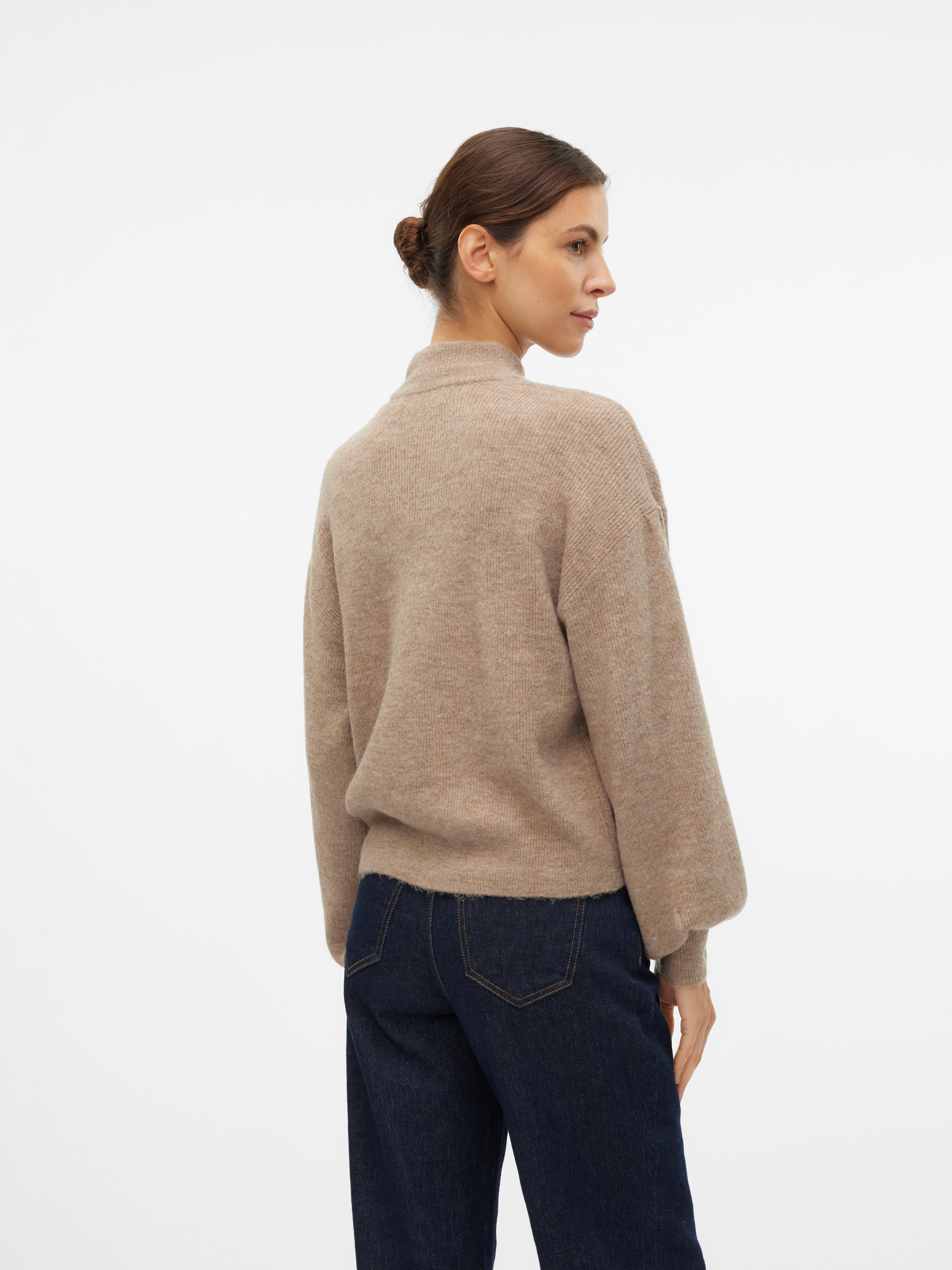 VMNEWRUBELLEFILE Pullover | Hellbraun | Vero Moda®