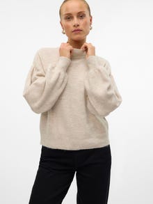 Vero Moda VMNEWRUBELLEFILE Pullover -Birch - 10316515