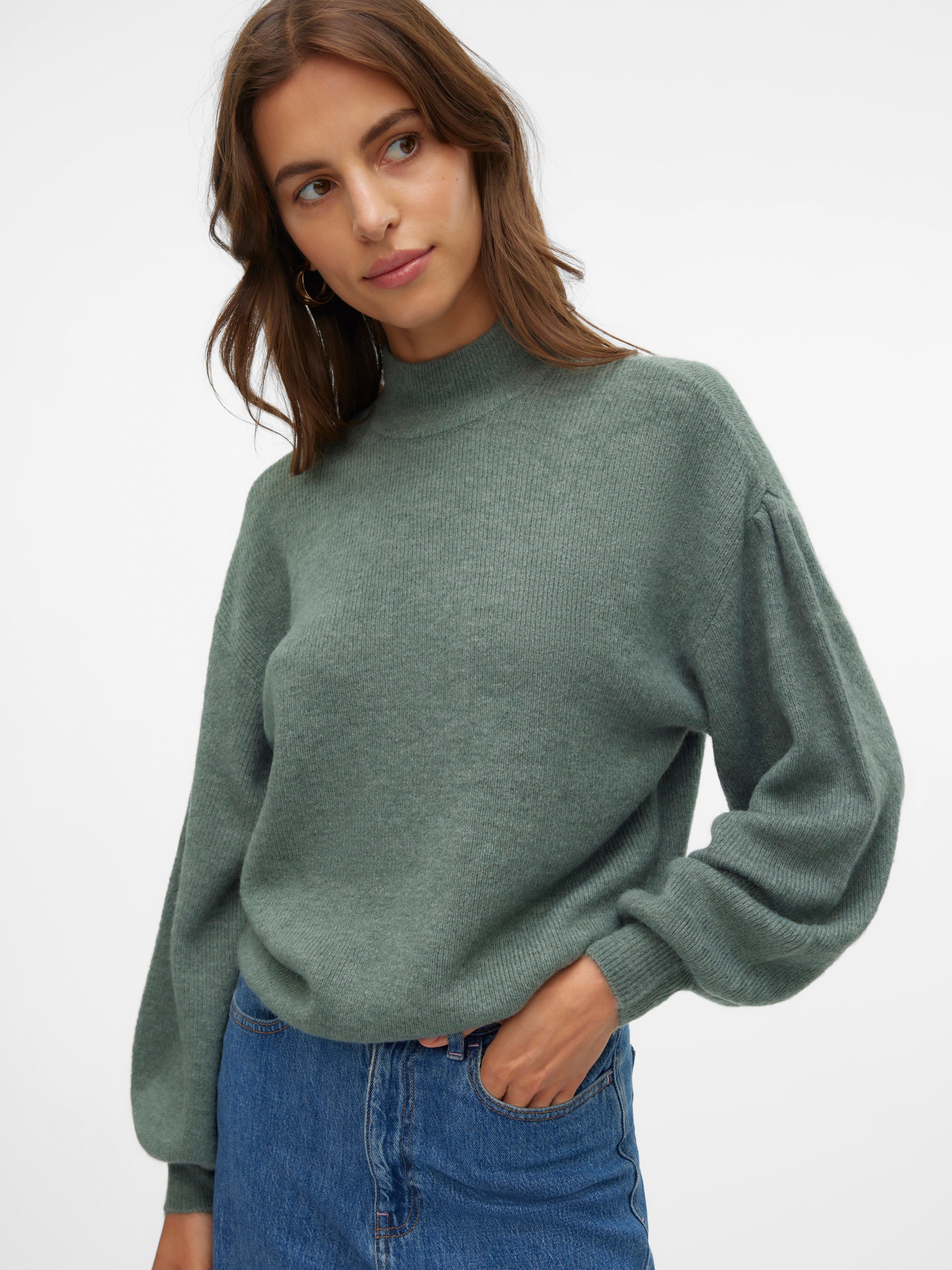 VMNEWRUBELLEFILE Pullover | Dunkelgrün | Vero Moda®