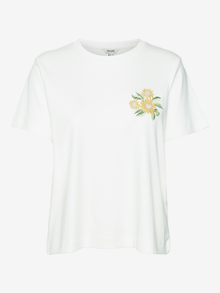 Vero Moda VMNAIMA T-Shirt -Snow White - 10316750