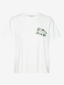 Vero Moda VMNAIMA T-Shirt -Snow White - 10316750