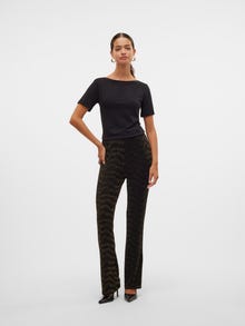 Vero Moda VMLUCY High waist Trousers -Black - 10316752