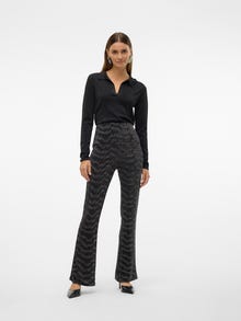 Vero Moda VMLUCY High waist Broek -Black - 10316752