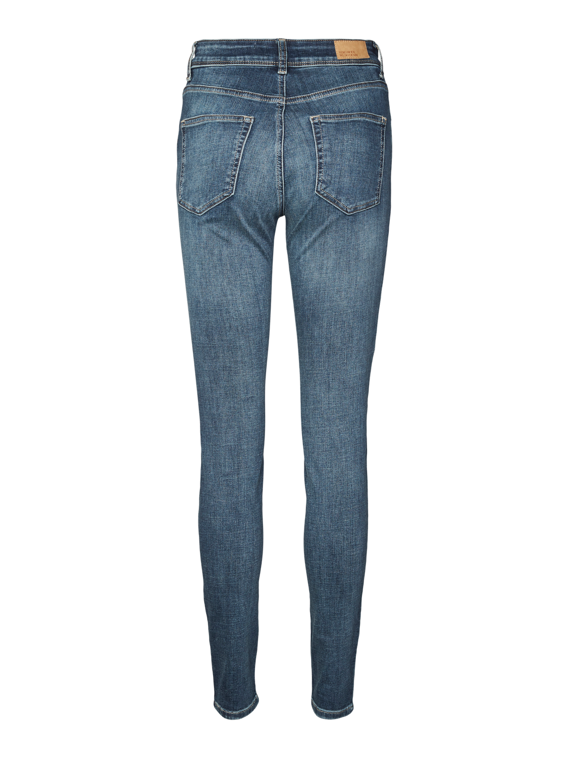 Vero Moda VMLUX Vita media Slim Fit Jeans -Dark Blue Denim - 10316882