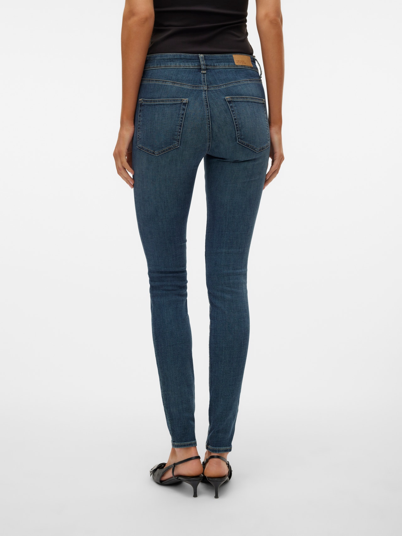 Vero Moda VMLUX Slim fit Jeans -Dark Blue Denim - 10316882