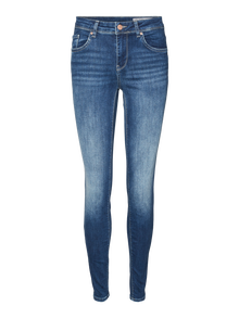 Vero Moda VMLUX Slim Fit Jeans -Medium Blue Denim - 10316883