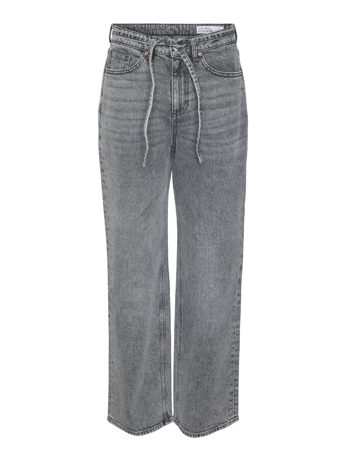 Vero Moda VMTESSA Weit geschnitten Jeans -Medium Grey Denim - 10316885