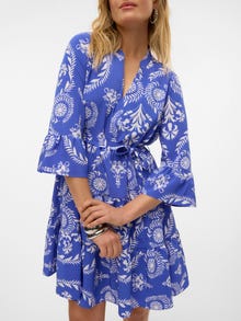 Vero Moda VMZERA Korte jurk -Dazzling Blue - 10316985