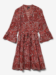 Vero Moda VMZERA Krótka sukienka -Marsala - 10316985