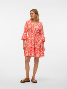 Vero Moda VMZERA Kort klänning -Dubarry - 10316985