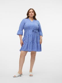 Vero Moda VMZERA Korte jurk -Wedgewood - 10316986