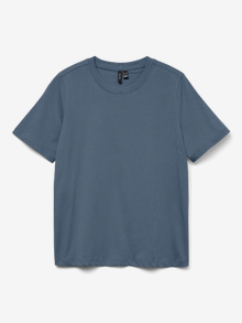 Vero Moda VMPAULINA T-Shirt -China Blue - 10316991