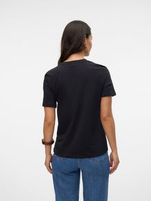 Vero Moda VMPAULINA T-shirt -Black - 10316991