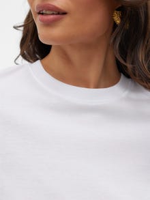 Vero Moda VMPAULINA T-skjorte -Bright White - 10316991