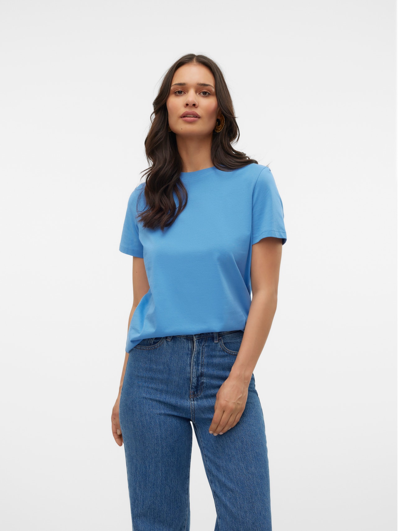 Vero Moda VMPAULINA Camisetas -Blue Jasper - 10316991