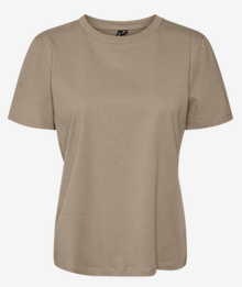 Vero Moda VMPAULINA T-Shirt -Silver Mink - 10316991