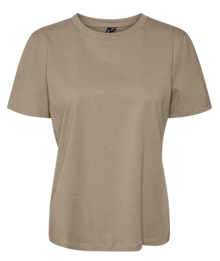 Vero Moda VMPAULINA T-shirt -Silver Mink - 10316991