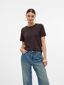 Vero Moda VMPAULINA Tričko -Chocolate Torte - 10316991