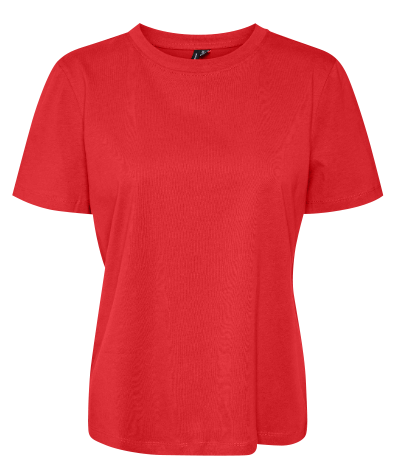 VMPAULINA T-Shirt | Dunkelrot | Vero Moda®