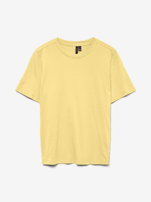 Vero Moda VMPAULINA T-Shirt -Lemon Meringue - 10316991