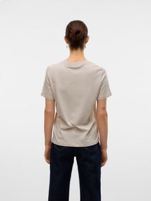Vero Moda VMPAULINA T-Shirt -Moonbeam - 10316991