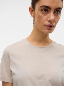 Vero Moda VMPAULINA T-Shirt -Moonbeam - 10316991